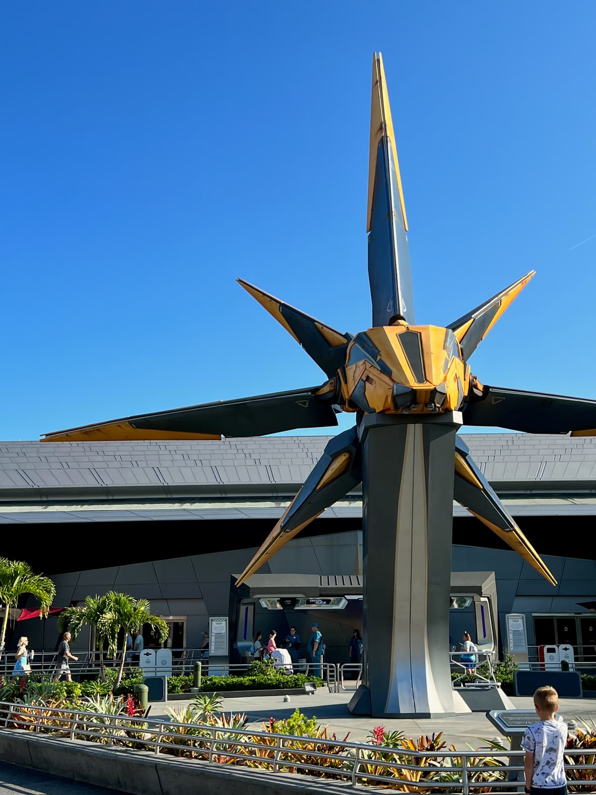 Guardians of the Galaxy: Cosmic Rewind sign at EPCOT